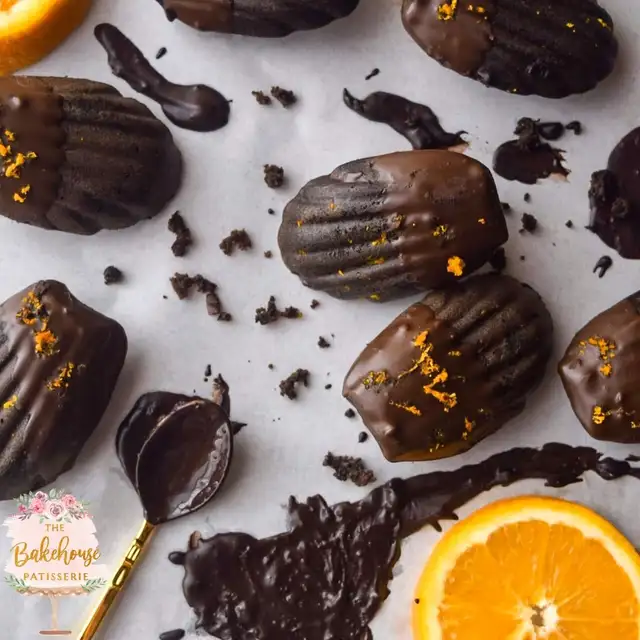 Chocolate Orange Madeleines