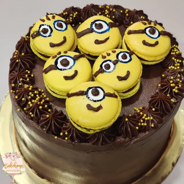 Minion Belgian Chocolate Cake