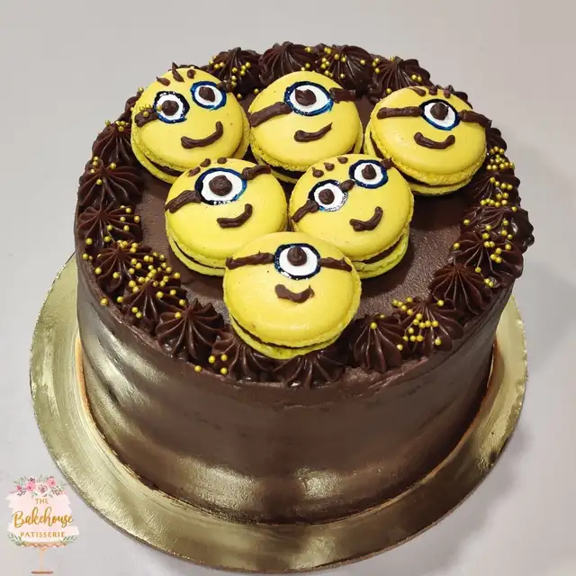 Minion Belgian Chocolate Cake