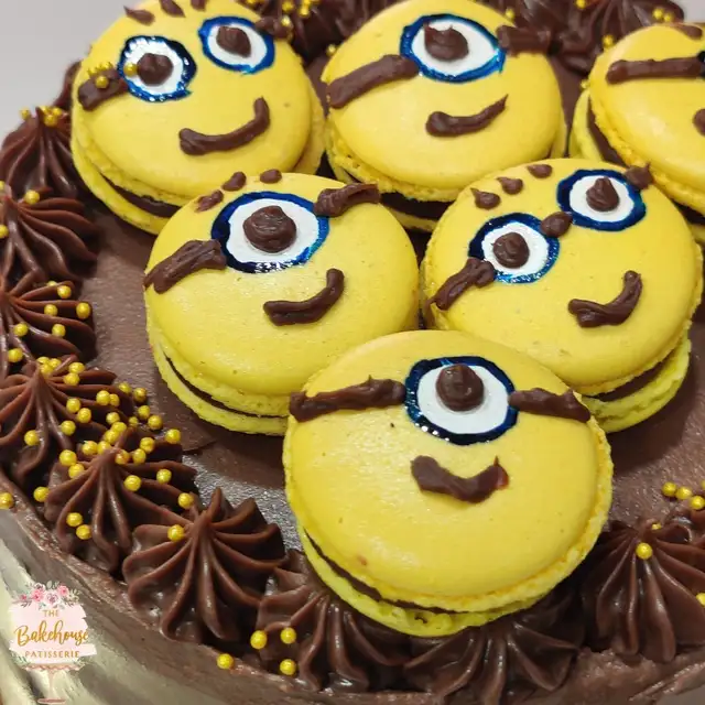 Minion Belgian Chocolate Cake