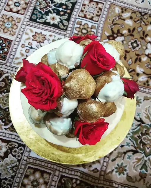 Floral Wedding Cake