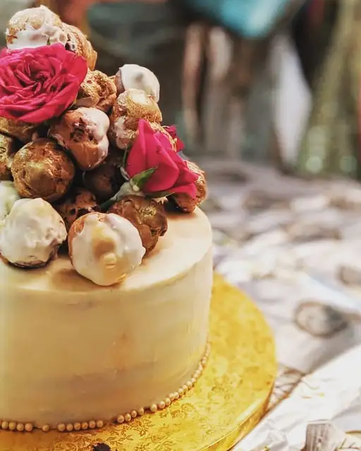Floral Wedding Cake