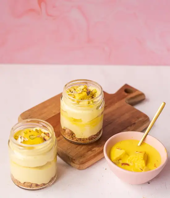 Rasmalai Mousse Jars